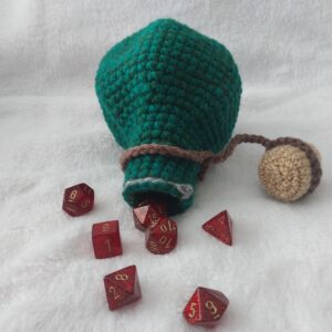 Potion Bottle Dice Bag w/ Tray