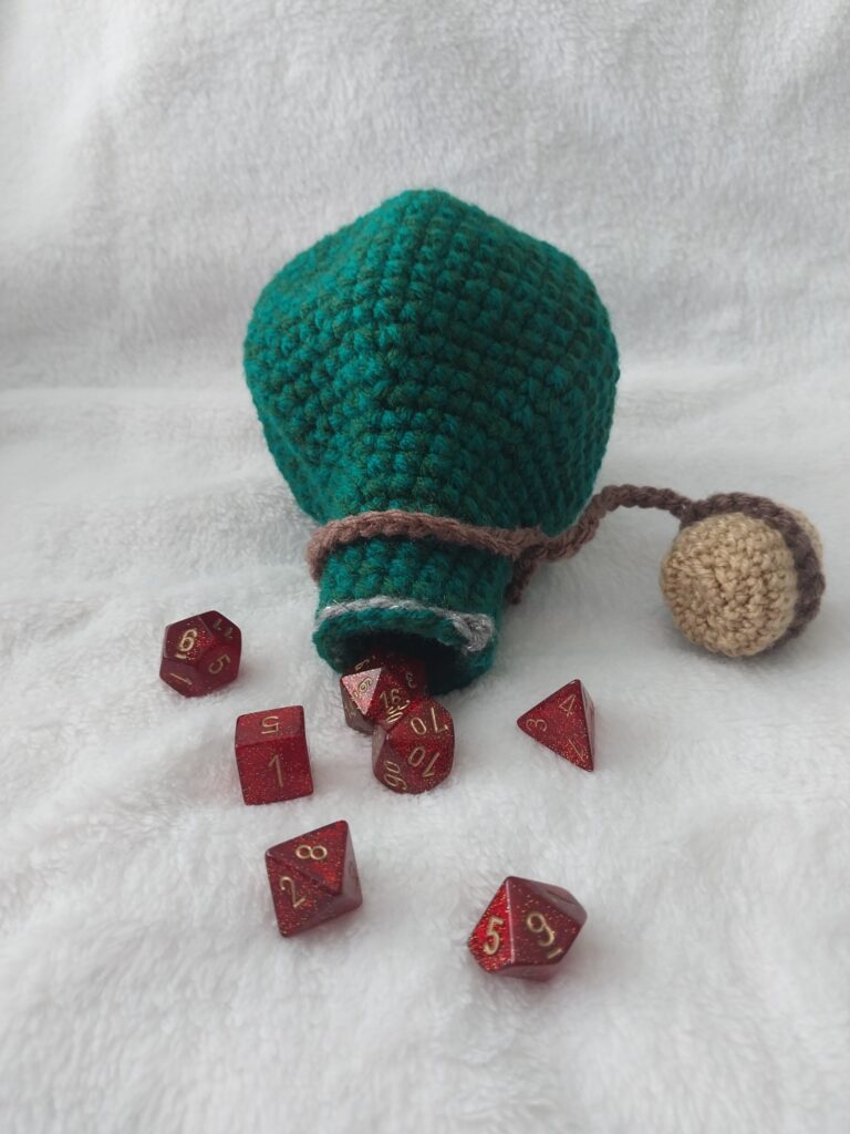 Potion Bottle Dice Bag w/ Tray