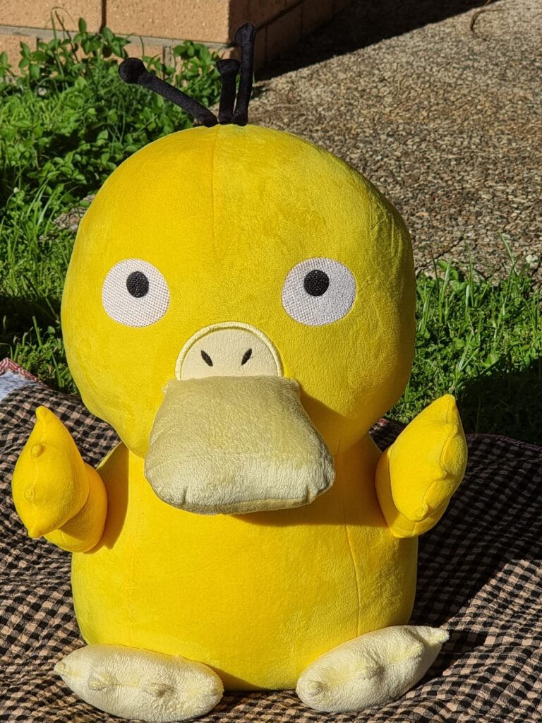 Weighted Psyduck, Grounding Sensory Companion Plush