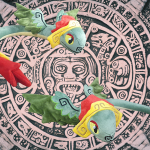 Weighted Neck Quetzalcoatl, Grounding Sensory Companion Plush