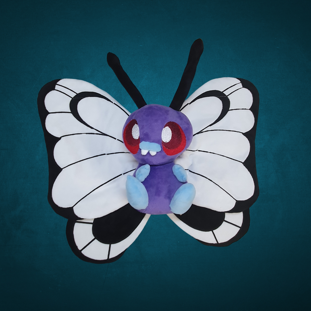 Weighted Butterfree, Grounding Sensory Companion Plush - Image 3