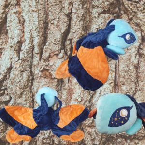 Weighted Milionia Basalis Pyrozona Moth, Grounding Sensory Companion Plush