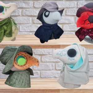 Weighted Plague Doctor, Grounding Sensory Companion Plush