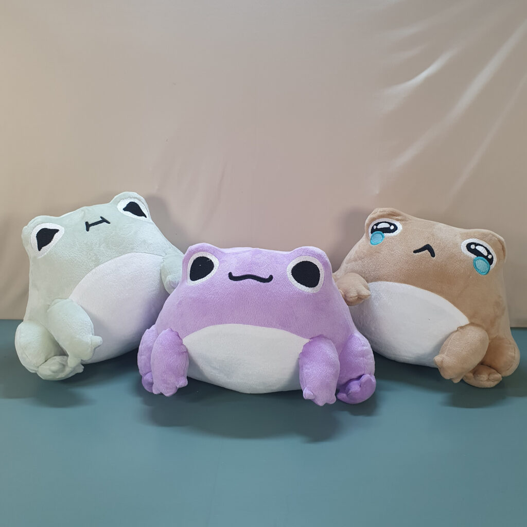 Weighted Froggy, Grounding Sensory Companion Plush