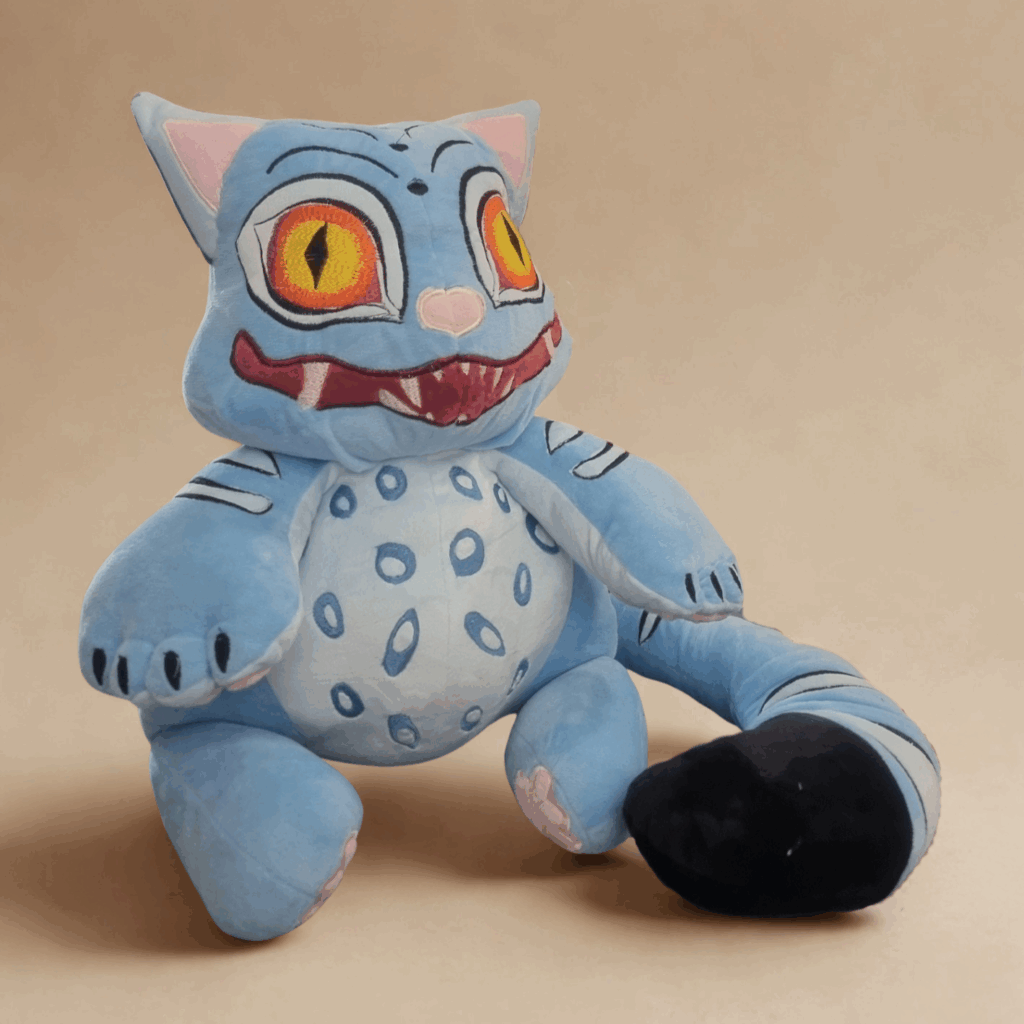 Weighted Derpy Tiger, Grounding Sensory Companion Plush