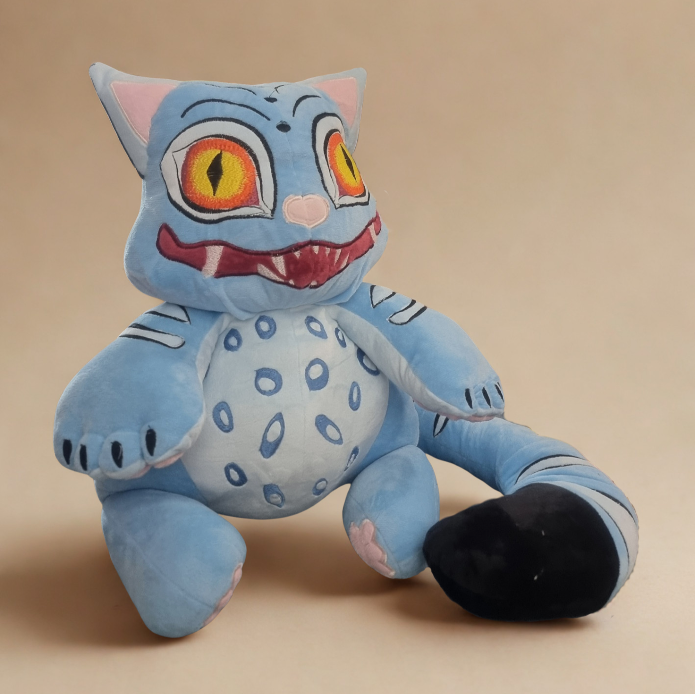 Weighted Derpy Tiger, Grounding Sensory Companion Plush