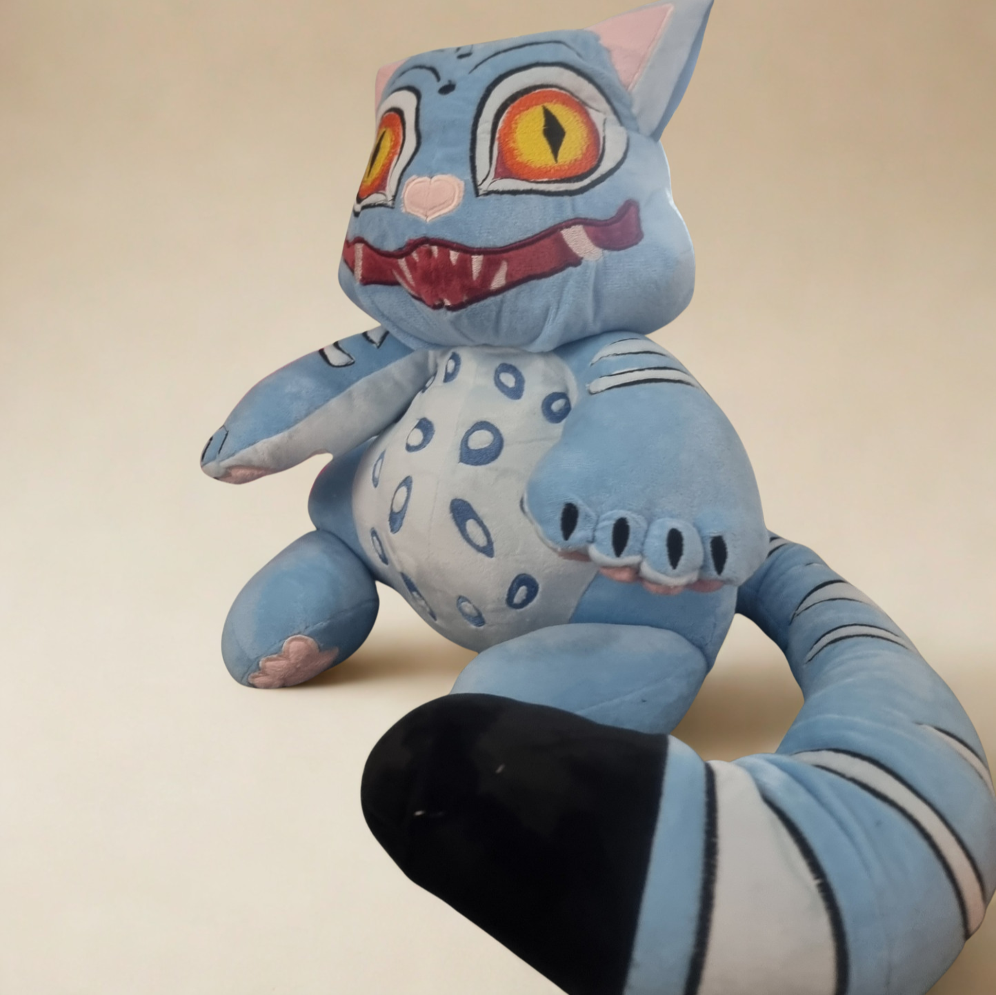 Weighted Derpy Tiger, Grounding Sensory Companion Plush - Image 2