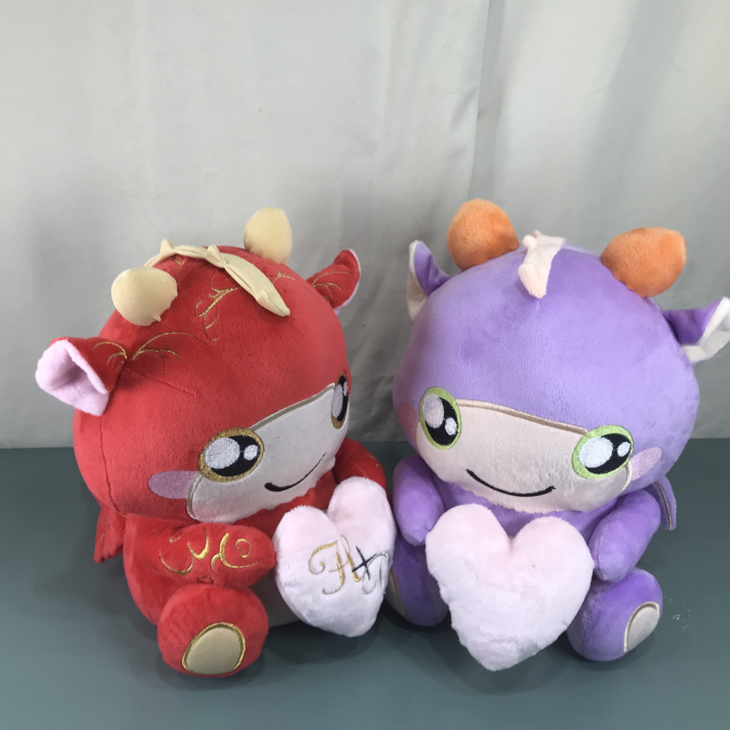 Weighted Chubby Love Dragon, Grounding Sensory Companion Plush