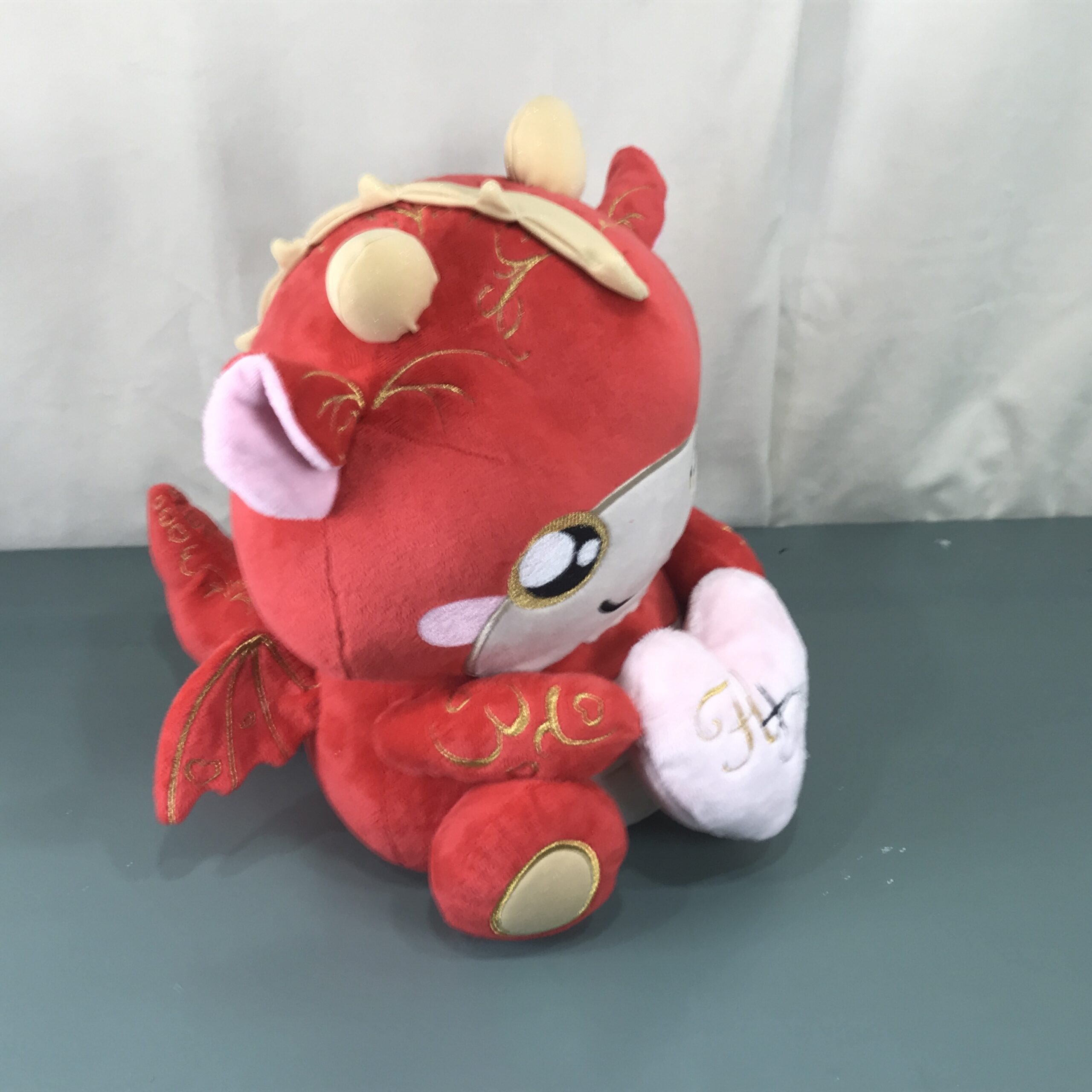 Weighted Chubby Love Dragon, Grounding Sensory Companion Plush - Image 10