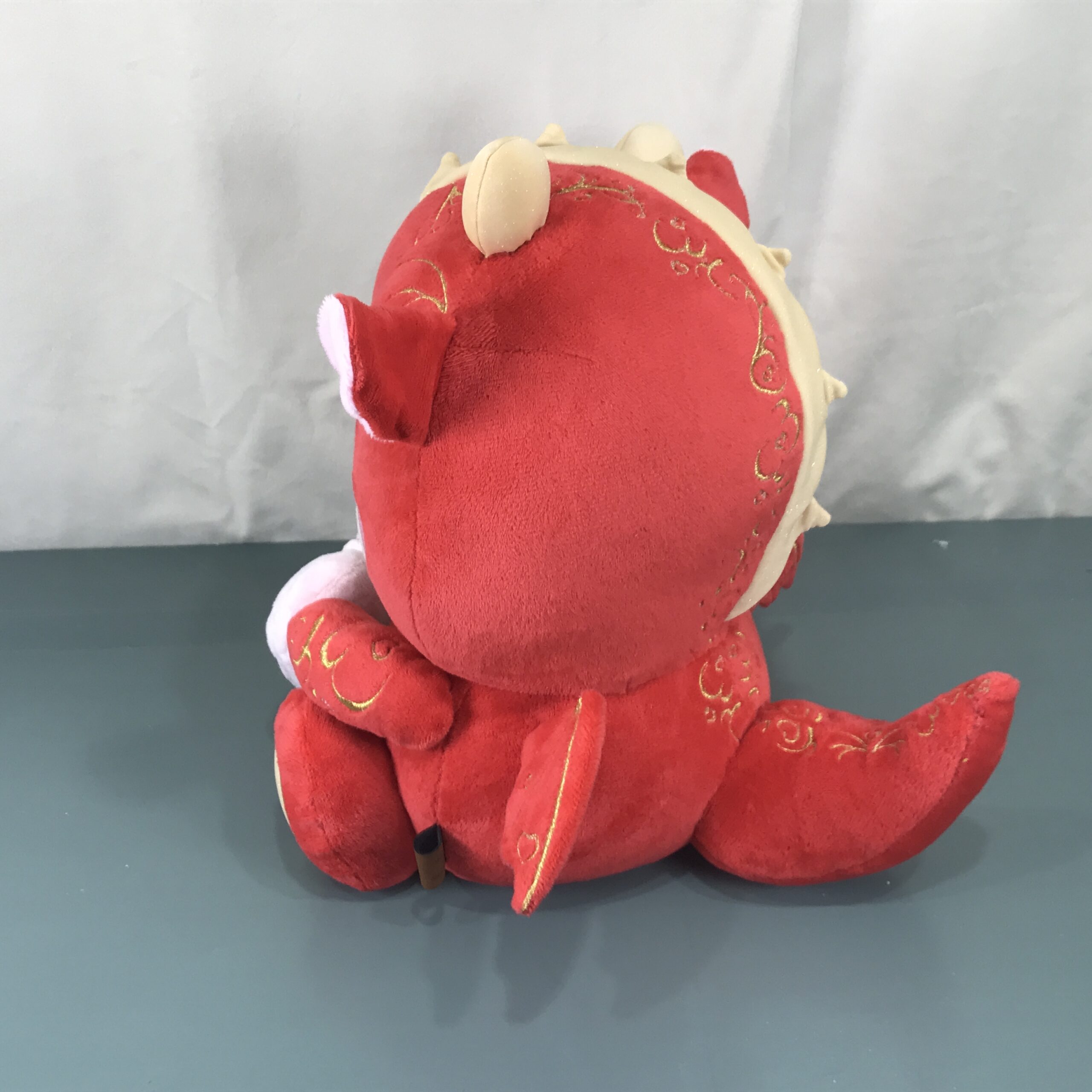 Weighted Chubby Love Dragon, Grounding Sensory Companion Plush - Image 12