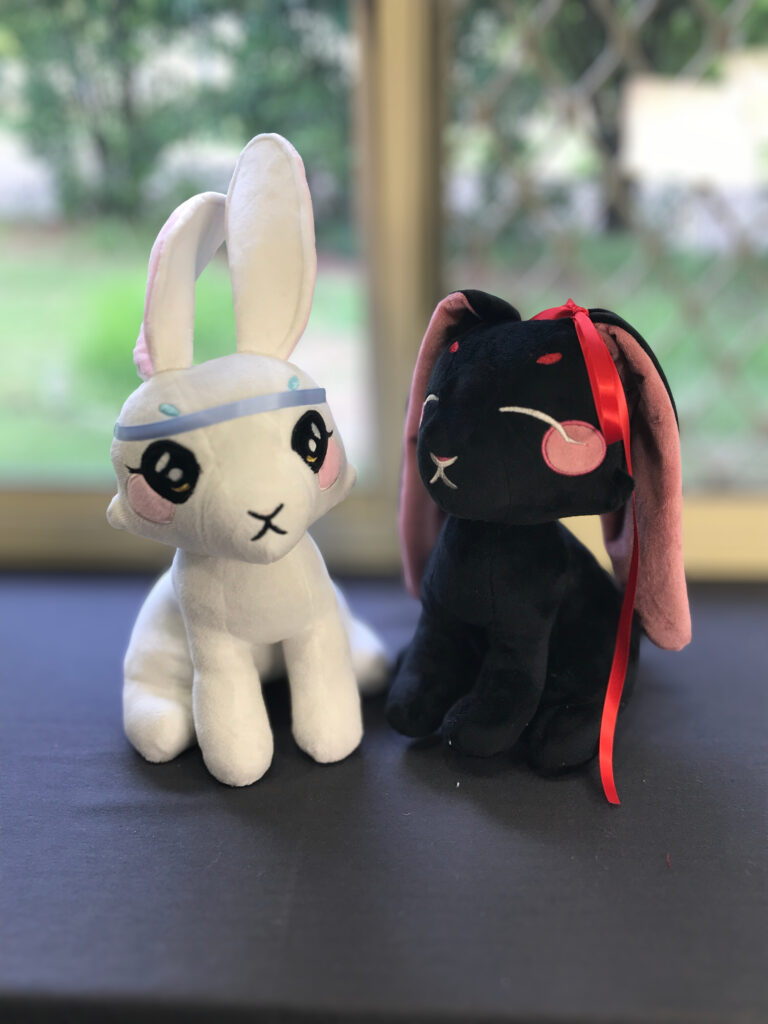 Weighted WangXian Bunnies, Grounding Sensory Companion Plush