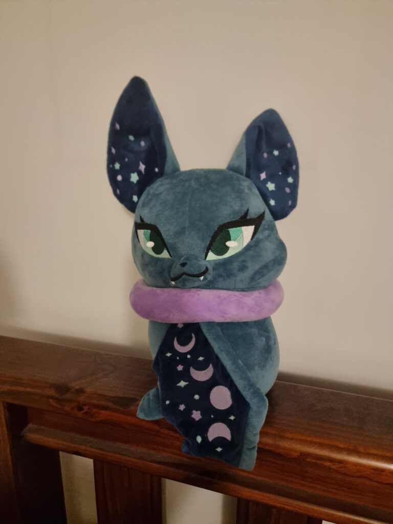 Weighted Celestial Bat, Grounding Sensory Companion Plush