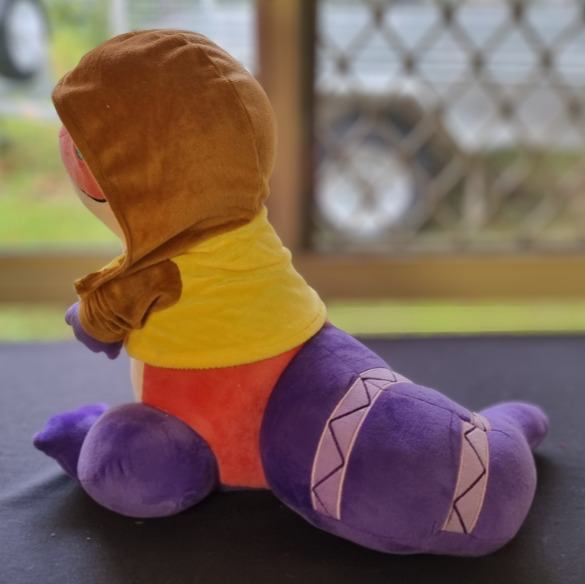 Weighted Hoodie Lizard, Grounding Sensory Companion Plush - Image 6