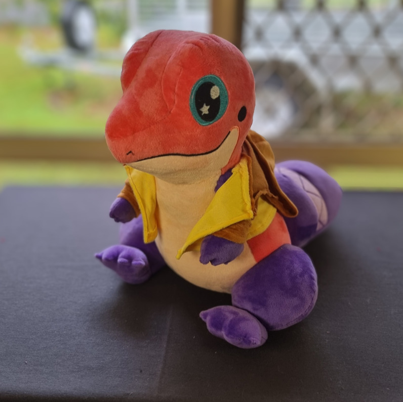 Weighted Hoodie Lizard, Grounding Sensory Companion Plush - Image 5