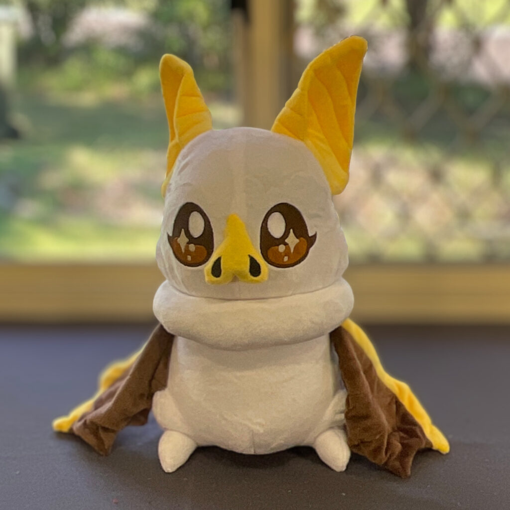 Weighted Honduran White Bat, Grounding Sensory Companion Plush