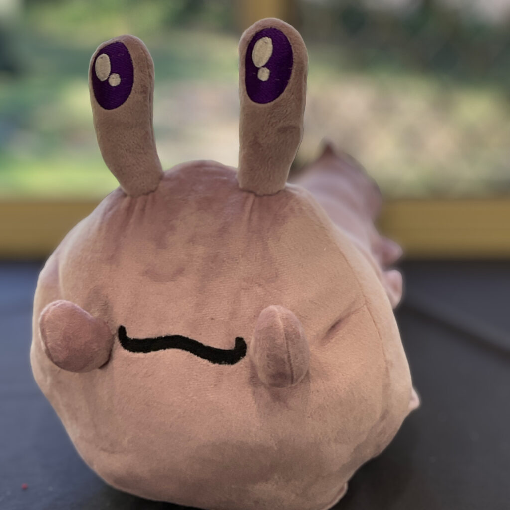Weighted Slug, Grounding Sensory Companion Plush