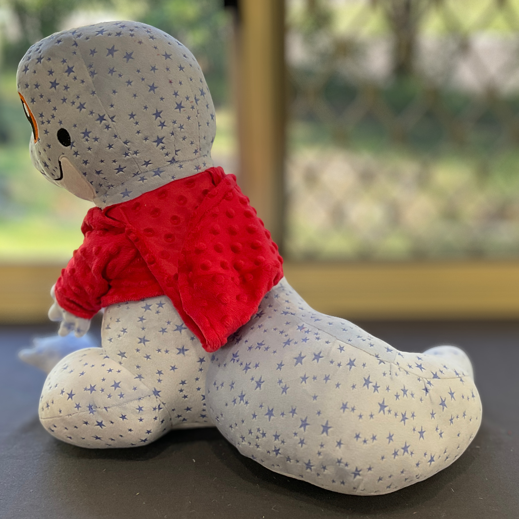 Weighted Hoodie Lizard, Grounding Sensory Companion Plush - Image 2