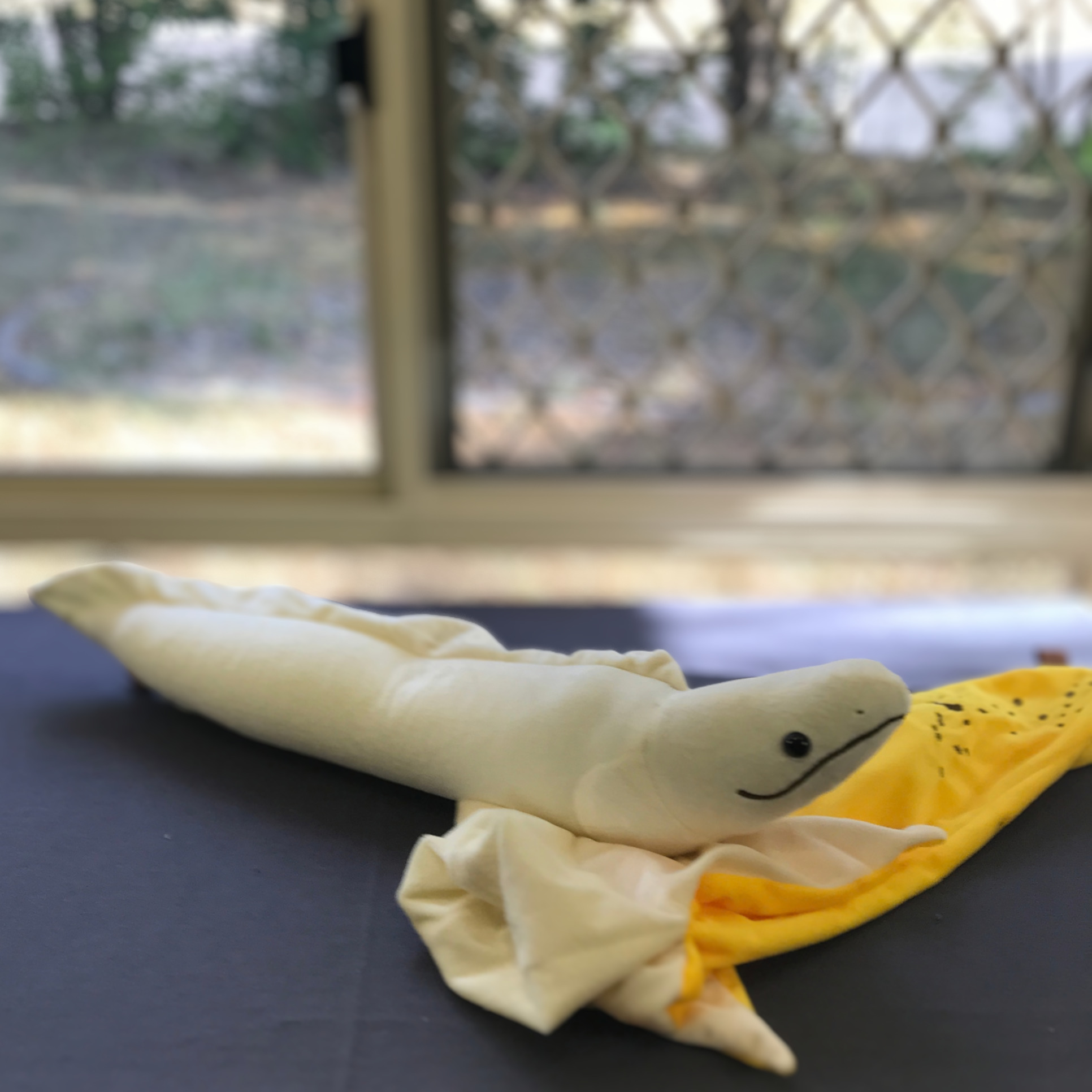 Weighted Banana Eel, Grounding Sensory Companion Plush - Image 6