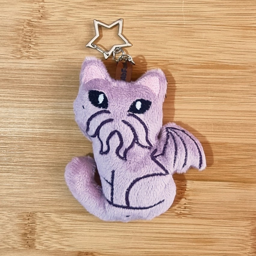 Cathulhu Keychain