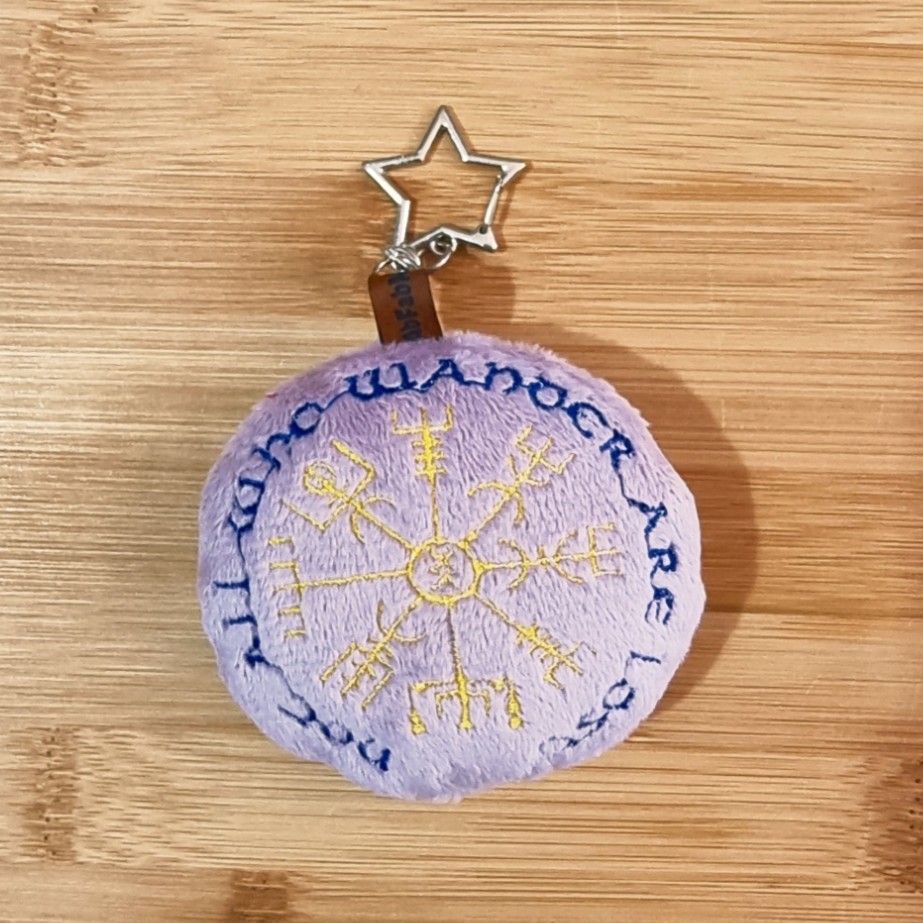 NAWWAL Norse Compass Keychain