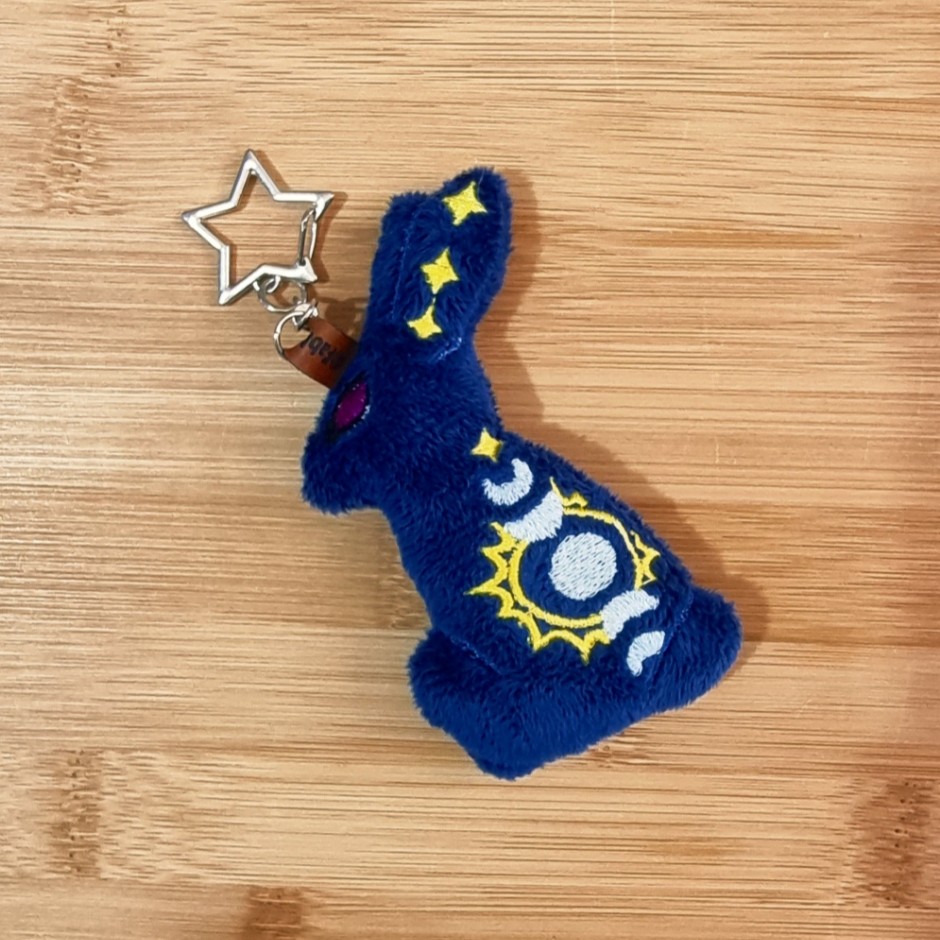 Constellation Rabbit Keychain
