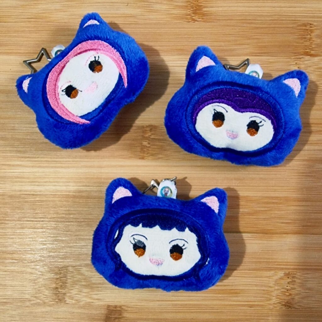 Huntrix Kigurumi Keychains