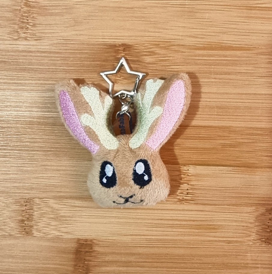 Jackalope Keychain