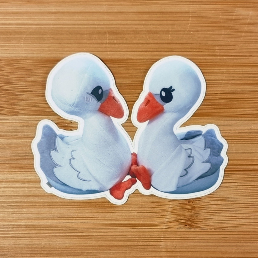 Swans Vinyl Sticker