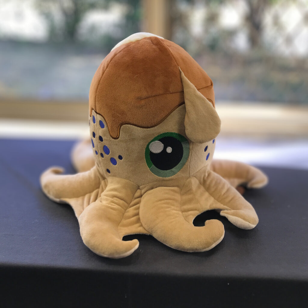 Weighted Flapjack Octopus, Grounding Sensory Companion Plush